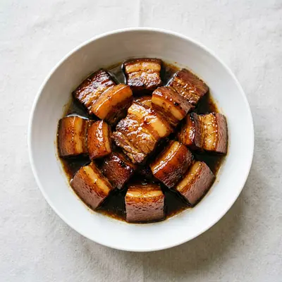 Braised Pork Belly & Bean Curd Sticks