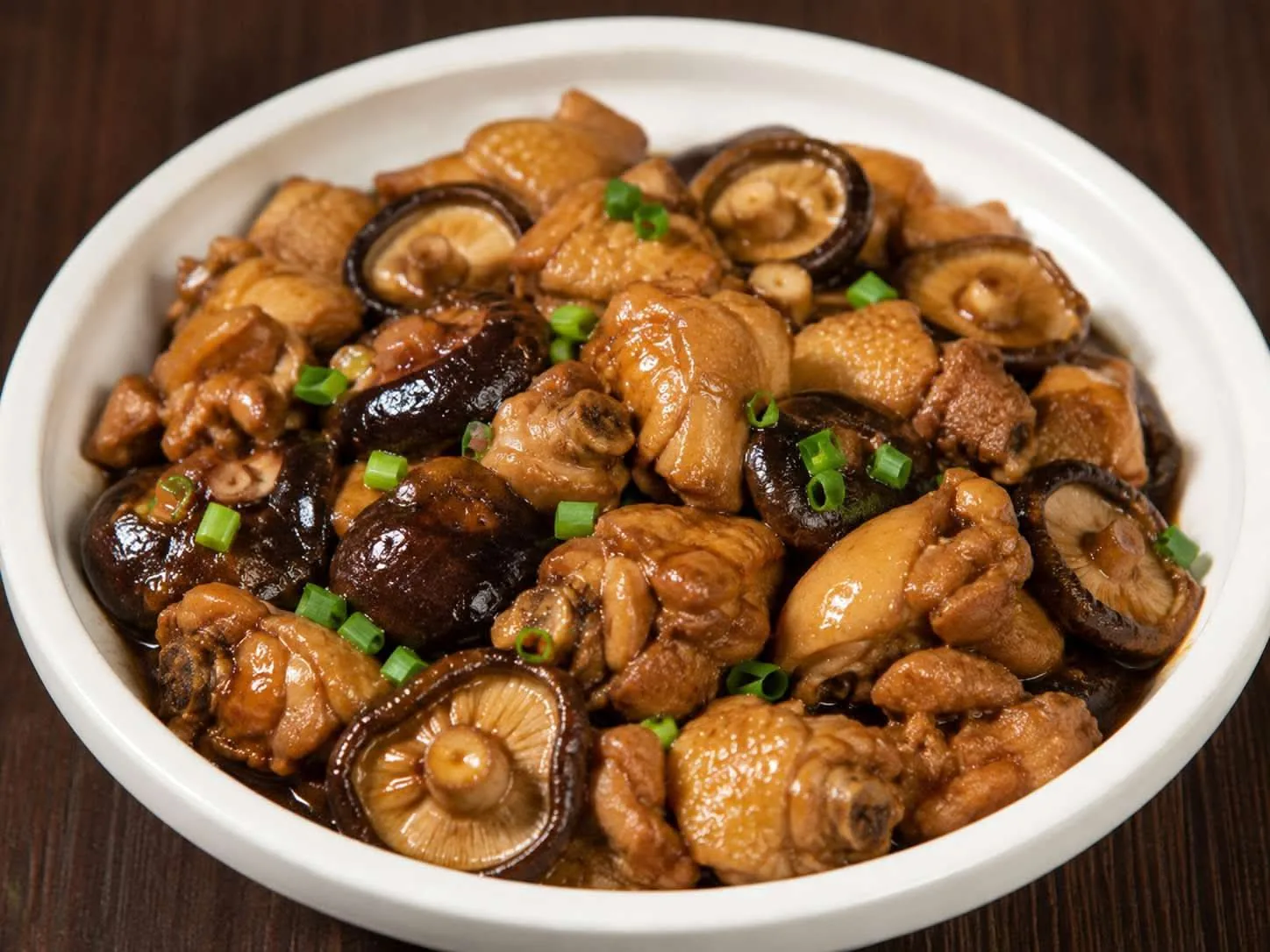 Braised Chicken & Mushroom